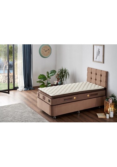 Nironyatak W.Cotton 80X180 Tek Kişilik Pedli Yatak Full Ortopedik Yaylı Yata