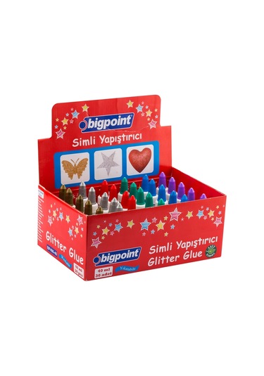 Bigpoint Simli Yapıştırıcı 40 Ml 30'lu Stand