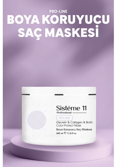 Sisteme 11 Boya Koruyucu Saç Maskesi 350 Ml