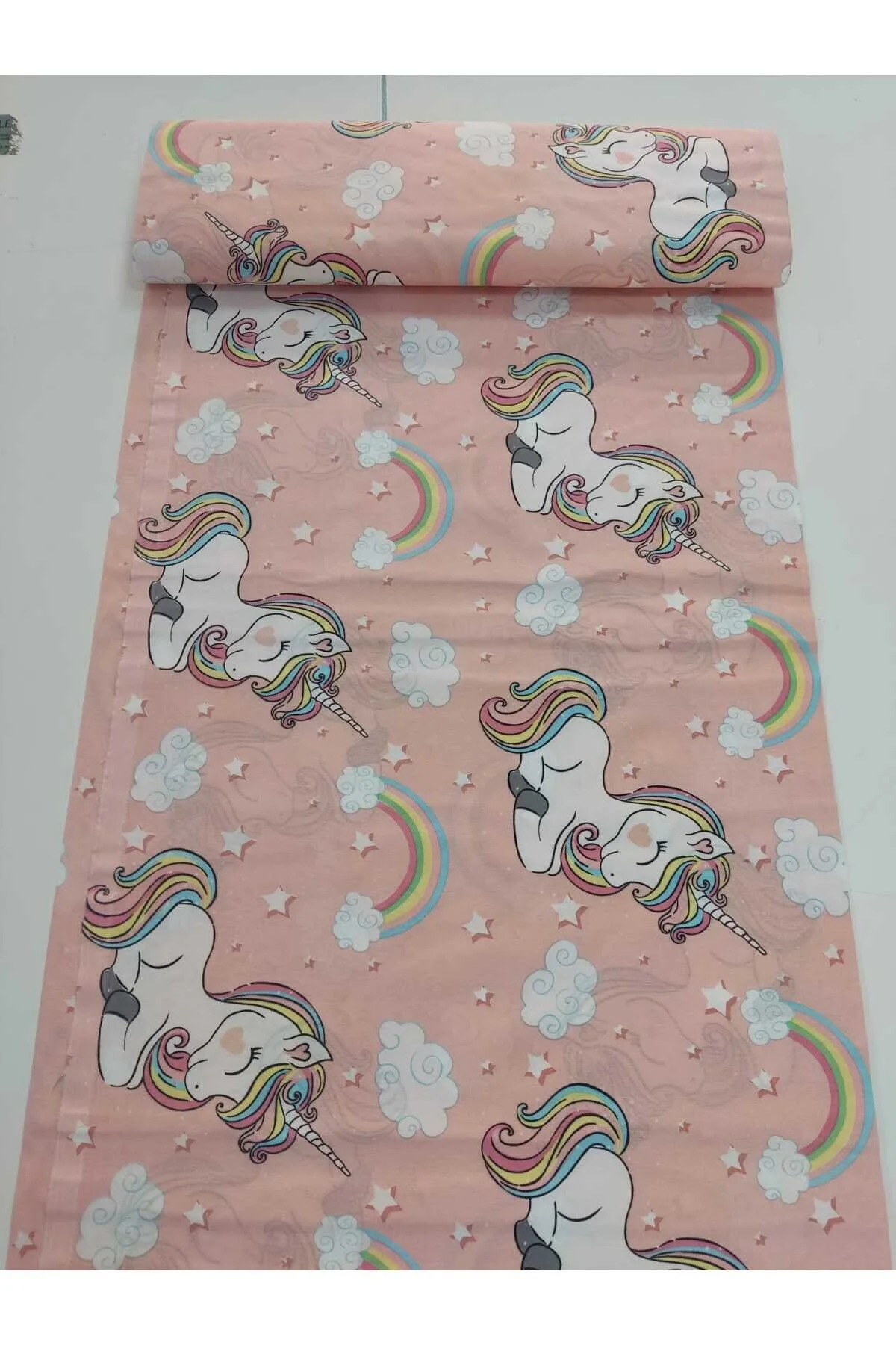 Ranforce Metrelik, Nevresimlik Kumaş - 100x240 Unicorn