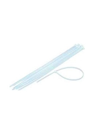 Plastik Çırt Kelepçe 100 Parça Beyaz 4.8x380mm 4490