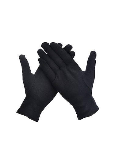 Siyah Garson Bando Pandomim Gösteri Merasim Eldiveni Siyah