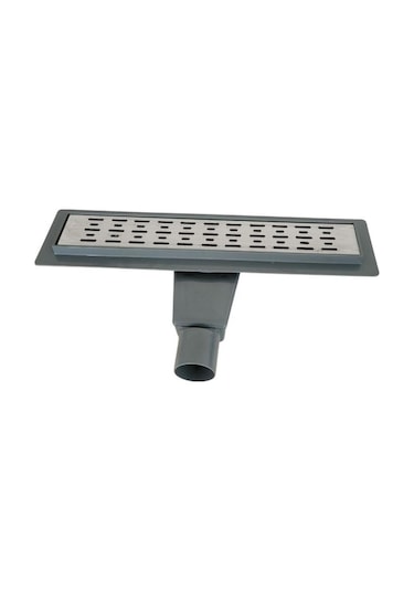 Wuvera 30 Cm Duş Kanalı Yer Sifonu Gider Krom - Wuvera