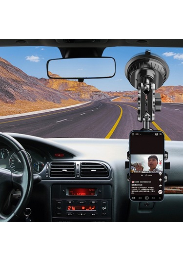 Cbtx Dkyk-01 Birinci Şahıs Görüşü Vantuzlu Telefon Tutucu Sürüş İçin Evrensel Tepegöz Ön Cam Telefon Montajı