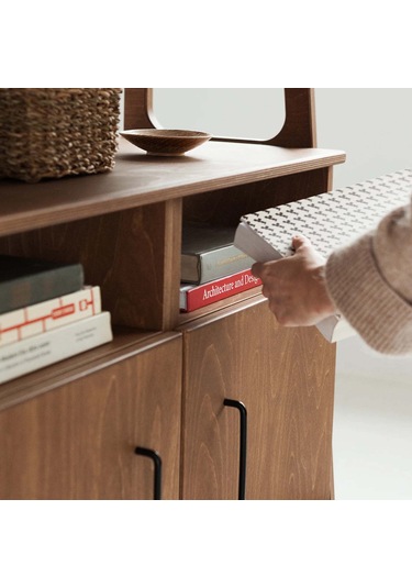 Woodesk Vento Ahşap Çalışma Masası, Tik Renk, Cpt4642-100 Teak