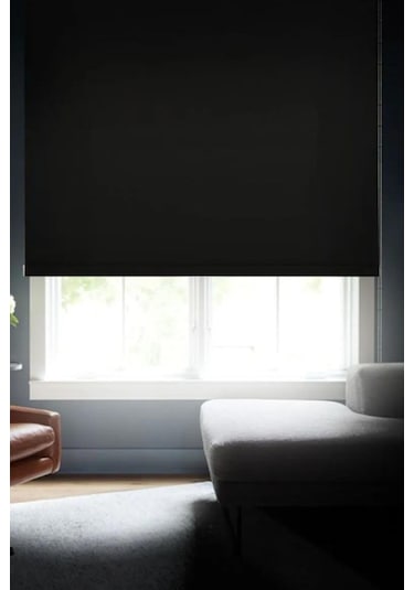 Siyah Blackout Karartma Stor Perde Siyah