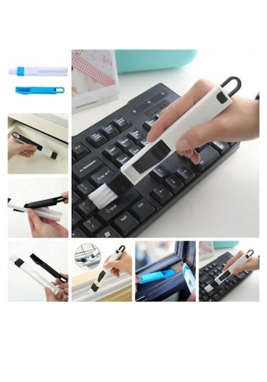 Ergonomik Mini Çok Amaçlı Klavye Temizleme Fırçası