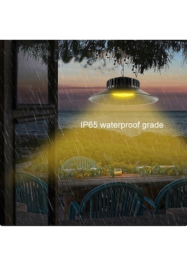 Cbtx Ts-s4401 Asılı Güneş Işığı Ip65 Su Geçirmez Kapalı Açık Bahçe Veranda Uzaktan Kumandalı Led Lamba Diğer