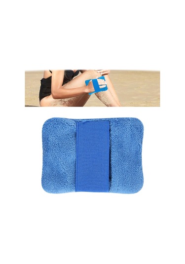 Suntek Plaj Kum Temizleme Çantası Yumuşak Mavi-13cmx10cm