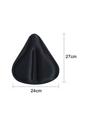 Moveevo Bisiklet Yumuşak Jöle Yastığı - Silikon Ve Yoğun Sponge Materyal, 27x24cm Boyut 1, Spor Kullanıma Uygun Çok Renkli