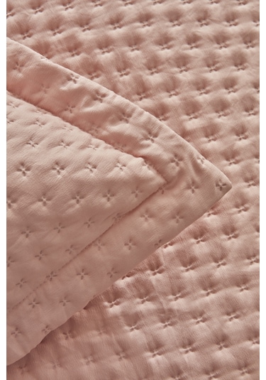 Karaca Home Breeze Soft Çift Kişilik Yatak Örtüsü Somon 200.22.14.0383