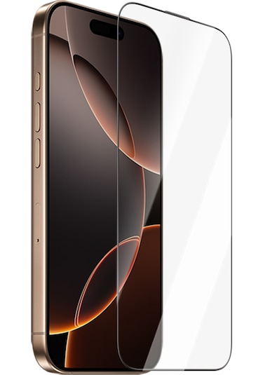 İphone Uyumlu 16 Pro Caseworld Crystal Essence Serisi 0.15mm 3d&hd Temperli Cam Ekran Koruyucu Şeffaf