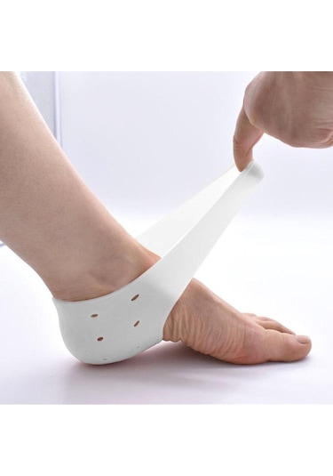 Silikon Topuk Koruyucu Çorap - Topuk Çatlağı Gömleği