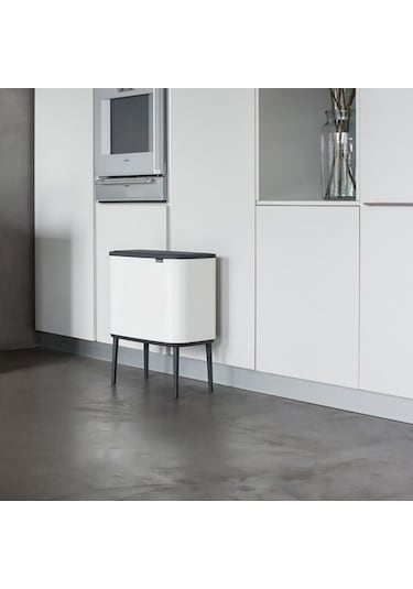 Brabantia Çöp Kutusu 36 Litre Bo Touch Dokunmatik Beyaz 313509 Beyaz