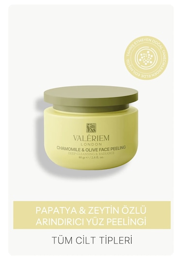 Papatya & Zeytin Özlü Arındırıcı Yüz Peelingi