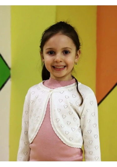 Minora Bolerolu Kısa Kardigan 133376526 Beyaz