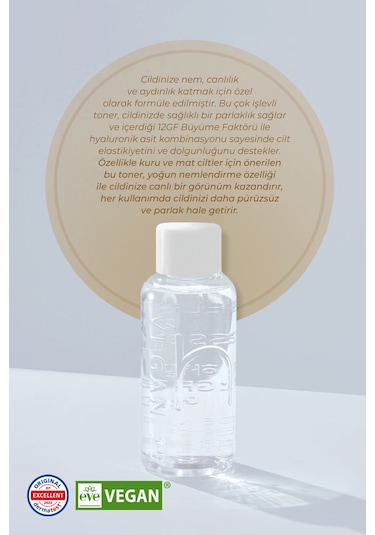 Hamel Glow 12GF Hyal Essence Nemlendirici Tonik 200 ML