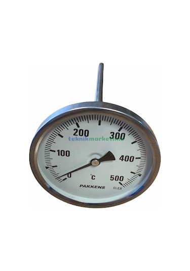 100 MM 500 C Derece 40 Cm Dalma Boylu Bahçe.köy.pide Fırın Termometresi