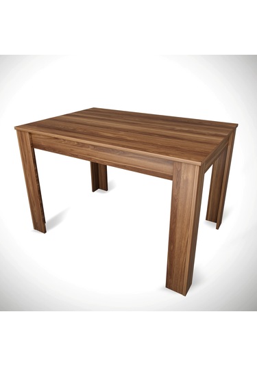 Pasific Home Single Mutfak Yemek Masası, 120x80 cm, Dikdörtgen, Ceviz
