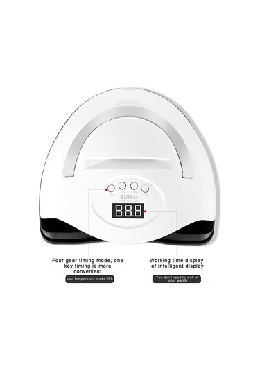 Skycity X9 Max Akıllı Fototerapi Cila Kurutma Lambası, 69 Led Işık Kaynağı, Hareket Algılama, Dört Zamanlama Modu, Manikür Aracı