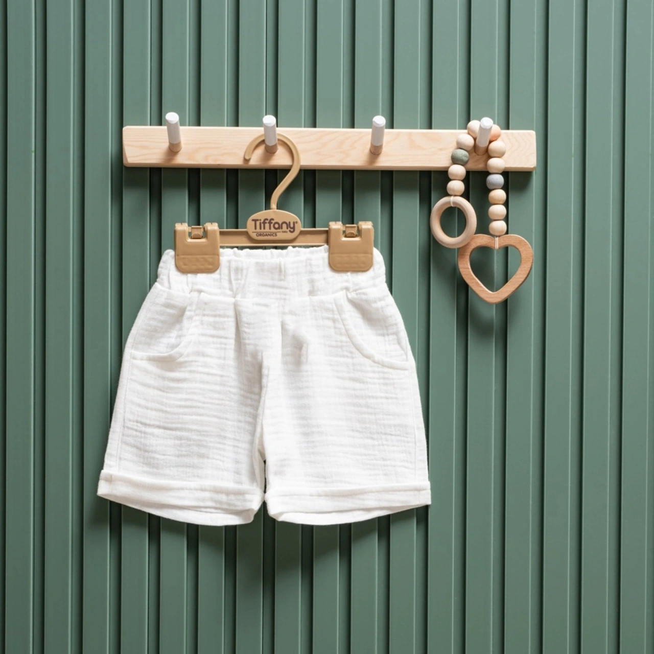 Tiffany Baby Müslin Theme Şort 26090 Ekru