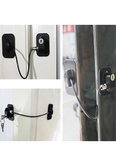 Çocuk Pencere Güvenliği, 1 Adet Pencere Kilidi Çocuk Güvenlik Kil