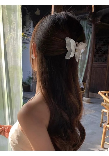 Symbol Yumuşak Kelebek Saç Tokası 230890016 Gri