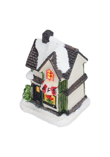 Yaozixa Kuruşluk Taşından Led Isınma Ev Modeli, Noel Hediyesi, Masaüstü Dekorasyon, Dahili Pil İle Sıcak Işık