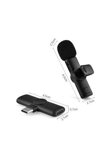 Skycıty Kablosuz Mikrofon, 20 Metre Engelsiz Transfer