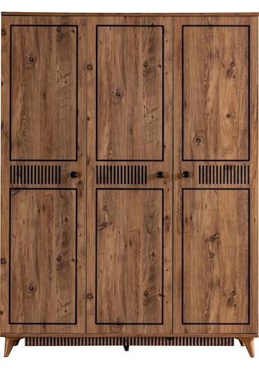 setaymobilya Gardırop, Atlantik Genç Odası 3 Kapaklı Dolap