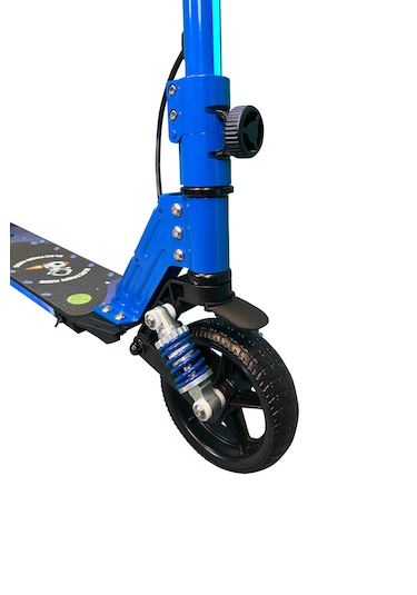 Electron S5 Elektrikli Çocuk Amortisörlü Led'li Scooter + Dizlik ve Dirseklik