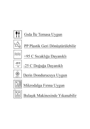 12'li Büyük Boy Premium Saklama Kabı Şeffaf - Gri