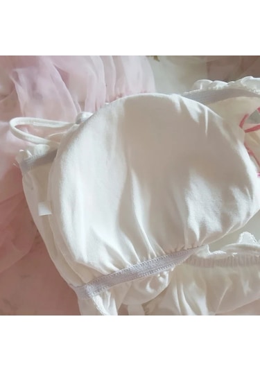 Kedi Kız Cosplay Sütyen Ve Külot Seti Kadınlar İçin Seksi İç Çok Renkli