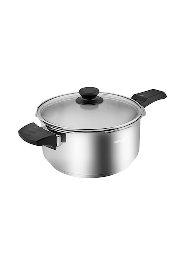 Karaca Saga İndüksiyon Tabanlı Düdüklü Tencere Seti 4+6 Lt Siyah