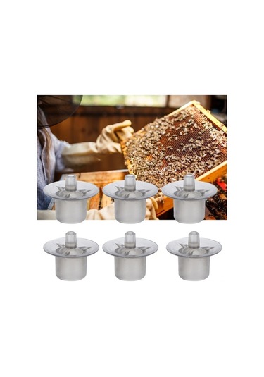 Tongxida 100 Adet Plastik Kraliçe Arı Yetiştirme Kabı, Arıcılık İçin Pratik Kraliçe Arı Yuvası, Hafif Ve Çevre Dostu