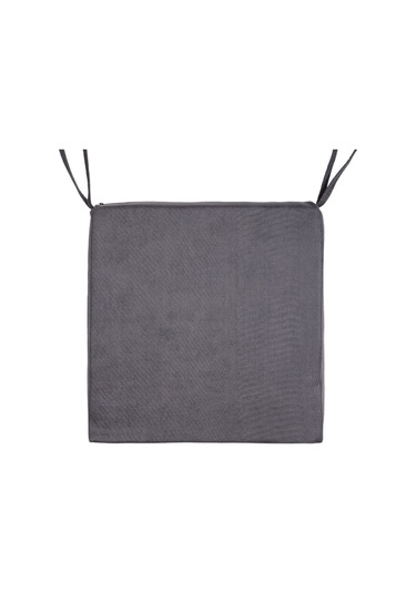 50x50x8cm Sandalye Minderi Dayanaklı Fermuarlı Yıkanabilir Kumaş Bahçe-balkon Minderi 1adet Antrasit Mavi