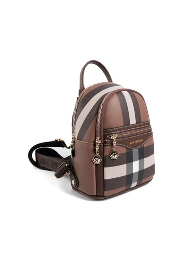 Silver Polo Unisex Sırt Çanta 983 Koyu Kahverengi