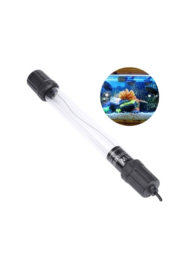 Akvaryum İçin Uv-011 11w Ultraviyole Antiseptik Lamba Dezenfeksiyon Işığı, Ab Tak