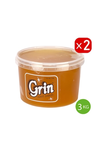 Grin Ekolojik Jel Arap Sabunu 2 x 3 KG