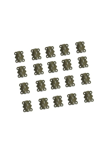 Ebitda Suntek 20 Adet Antik Kelebek Kapı Dolap Menteşesi 80 Adet, Farklı Renk Seçenekleri