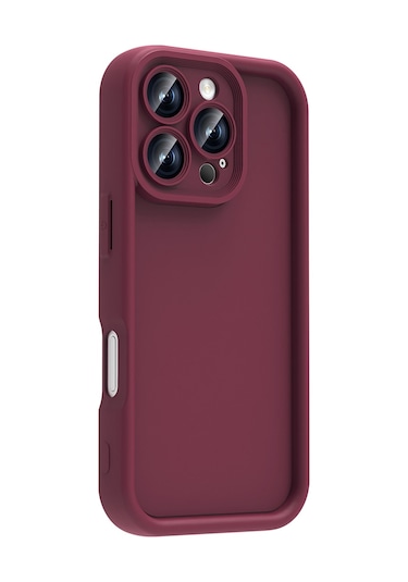 Ariatech İphone Uyumlu 16 Pro Kılıf Kamera Korumalı Ananas Kapak - Koyu Yeşil Koyu Yeşil