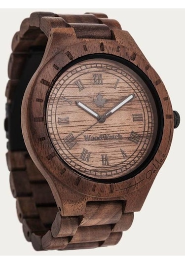 Woodwatch Ww-o-ow Oaklee Ahşap Erkek Kol Saati 47 Mm