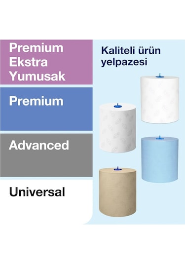 Tork Matik Siyah Hareketli Havlu Dispanser 551008 Siyah