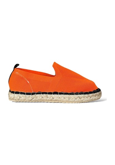 Unisex El Yapımı Triko Espadril Oranj-oranj Turuncu