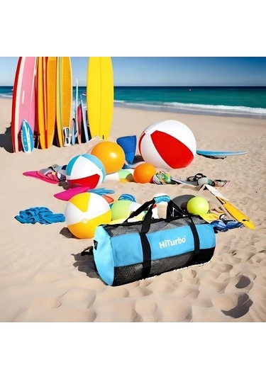 Sandwich Motion003 Hiturbo 60l Gri Plaj Ekipmanı Çantası - Dayanıklı Oxford Kumaş Gri