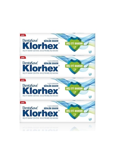 Dentasave Klorhex Günlük Bakım Diş Macunu 4 x 75 ML