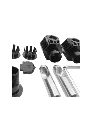 Homyl Duvara Monte Tuvalet Sabitleme Kitleri Pratik Banyo Siyah