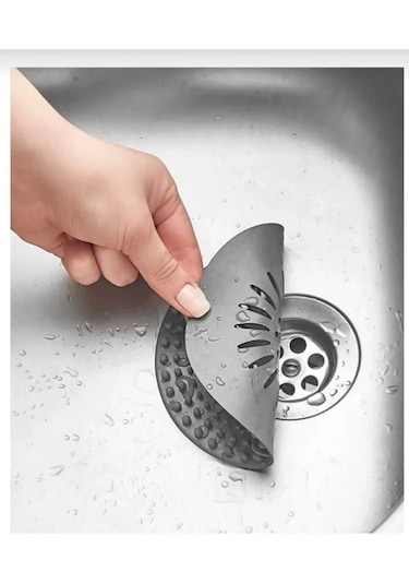 Yuvarlak Süzgeçli Silikon Mutfak Lavabo Ve Küvet Süzgeci Gider Süzgeci Çok Renkli