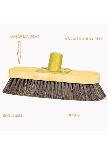 Doğuş Ahşap Uzun Yele Badana Fırça Preminyum Seri 4.5 Cm Uzunlukt