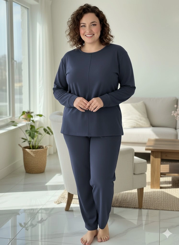 Kadın Lacivert Eşofman Takımı Lacivert